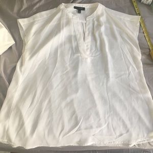 Banana Republic white blouse
